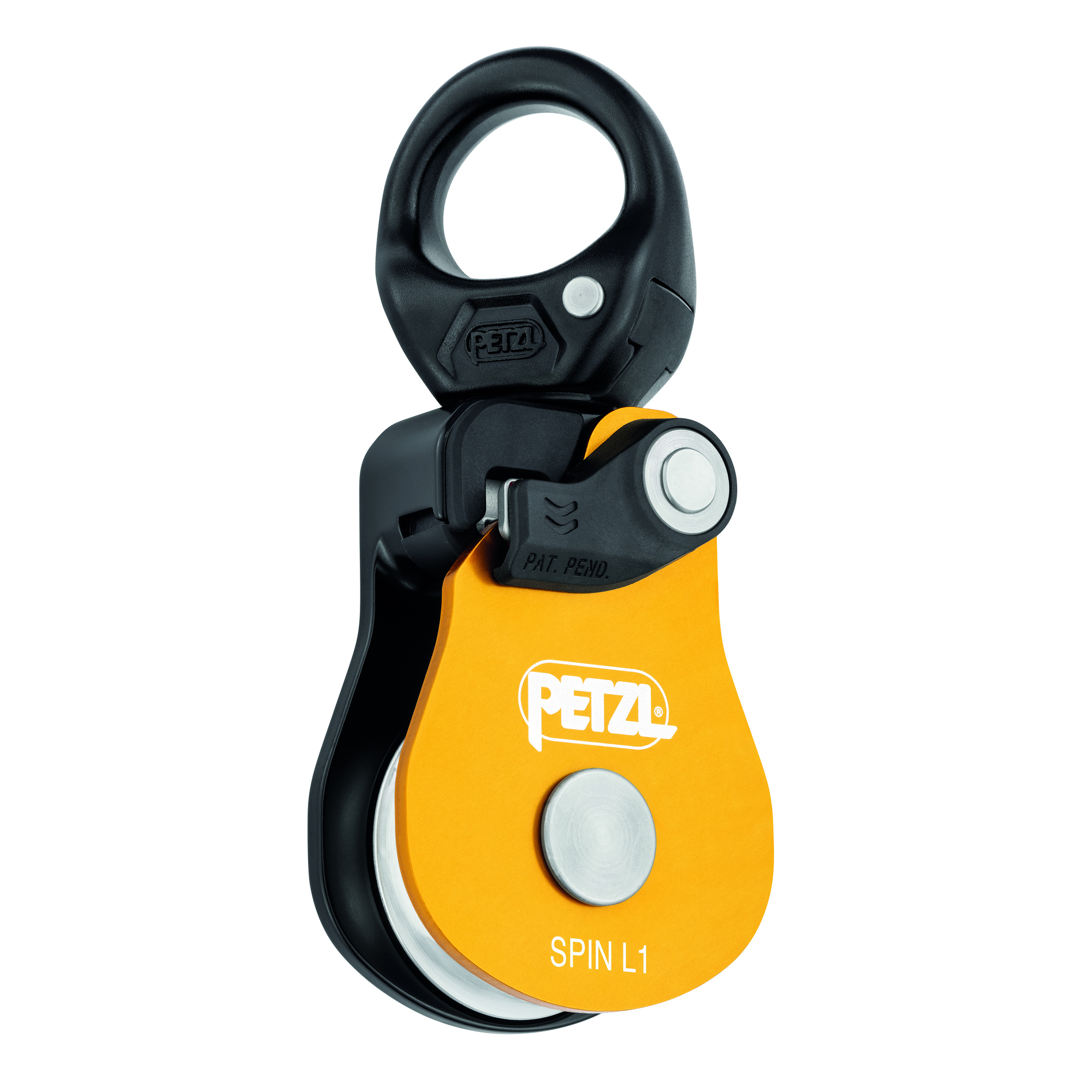 Petzl, SPIN L1 very efficient single pulley with swivel, Model# P001BA00